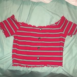 Off the shoulder top